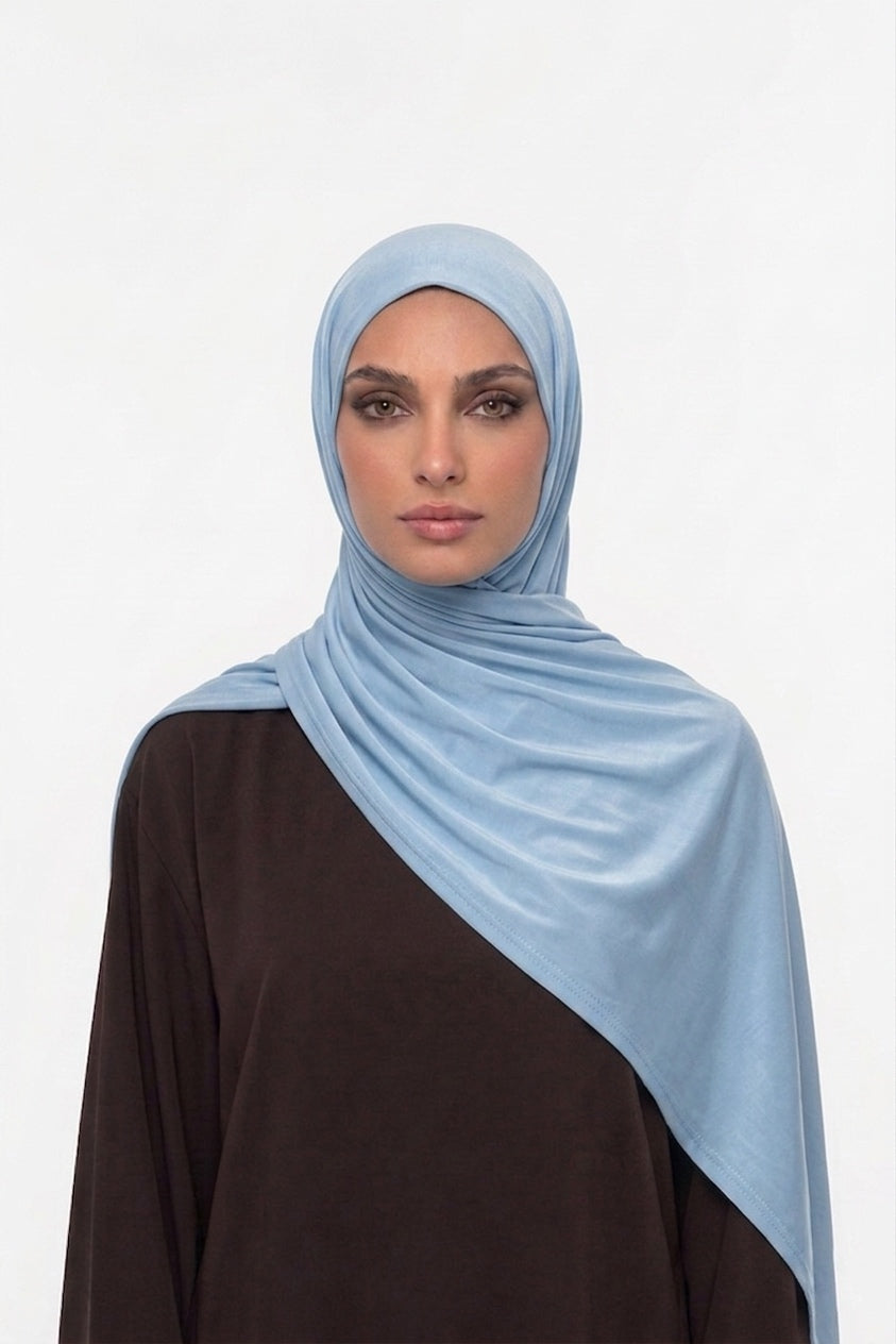 Hijab Jersey Liquid Chefchaouen