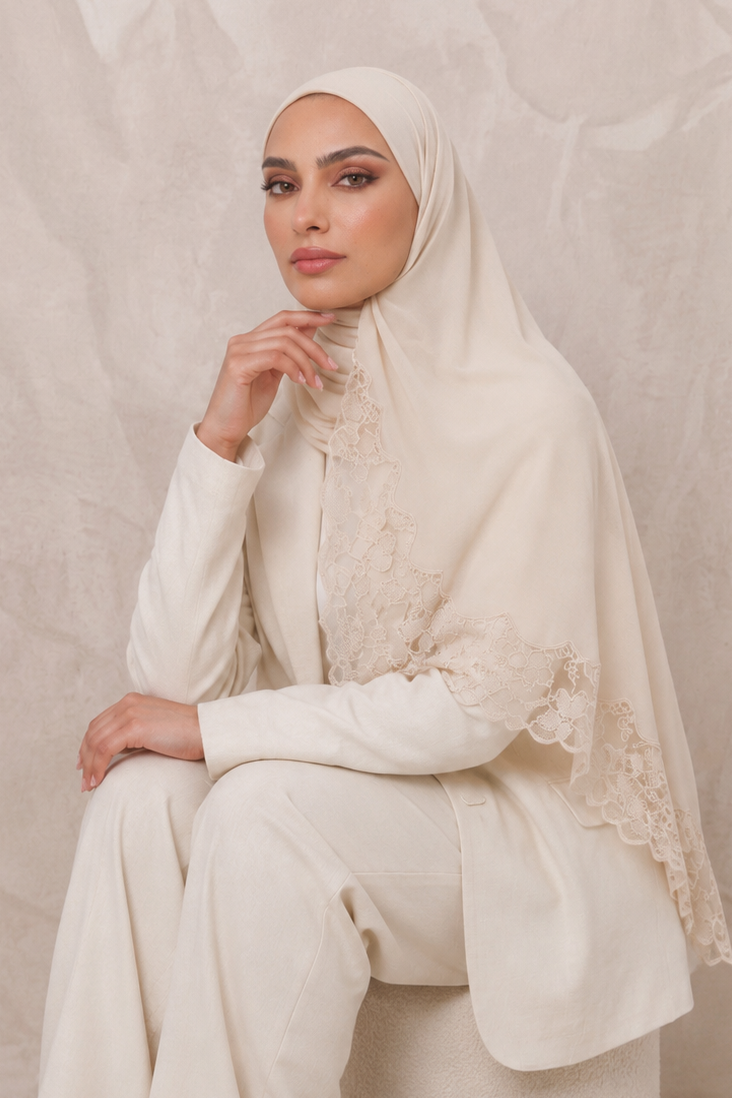 Limited Edition Lace beige